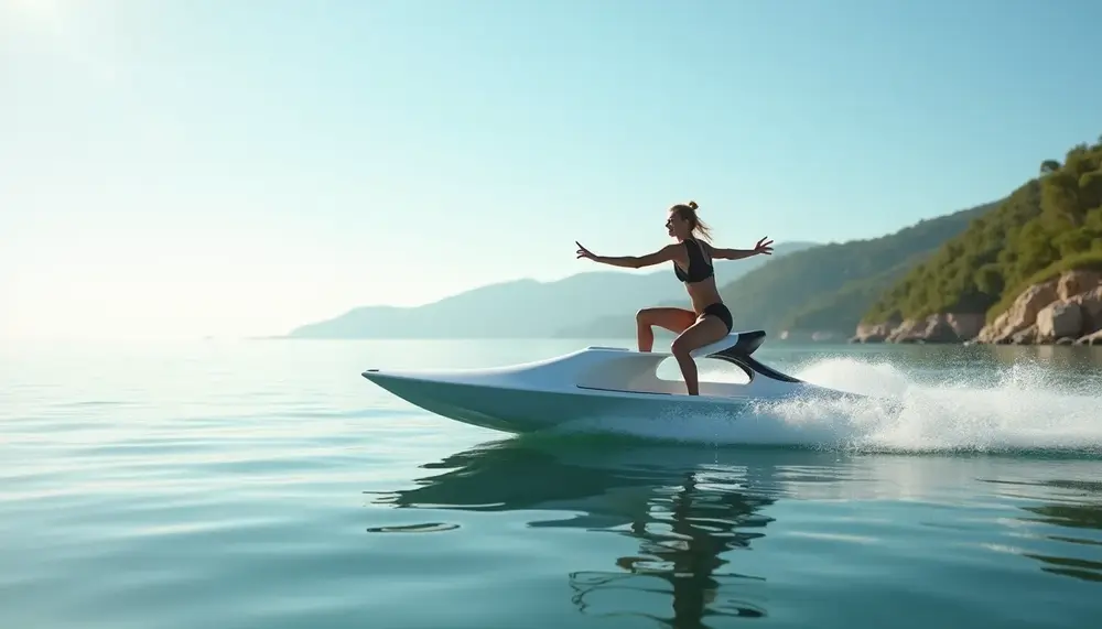 efoil e tron: Die Zukunft des elektrischen Wassersports